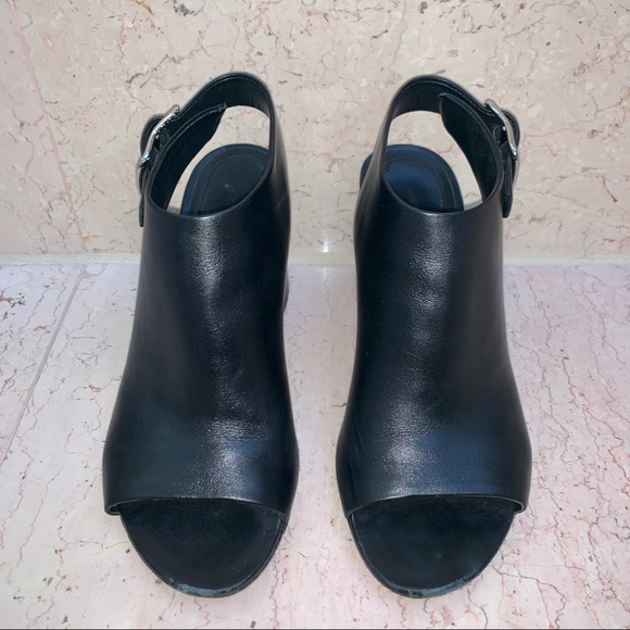 Alexander Wang Cutout Leather Nadia Sandal Heels - Picture 7 of 13